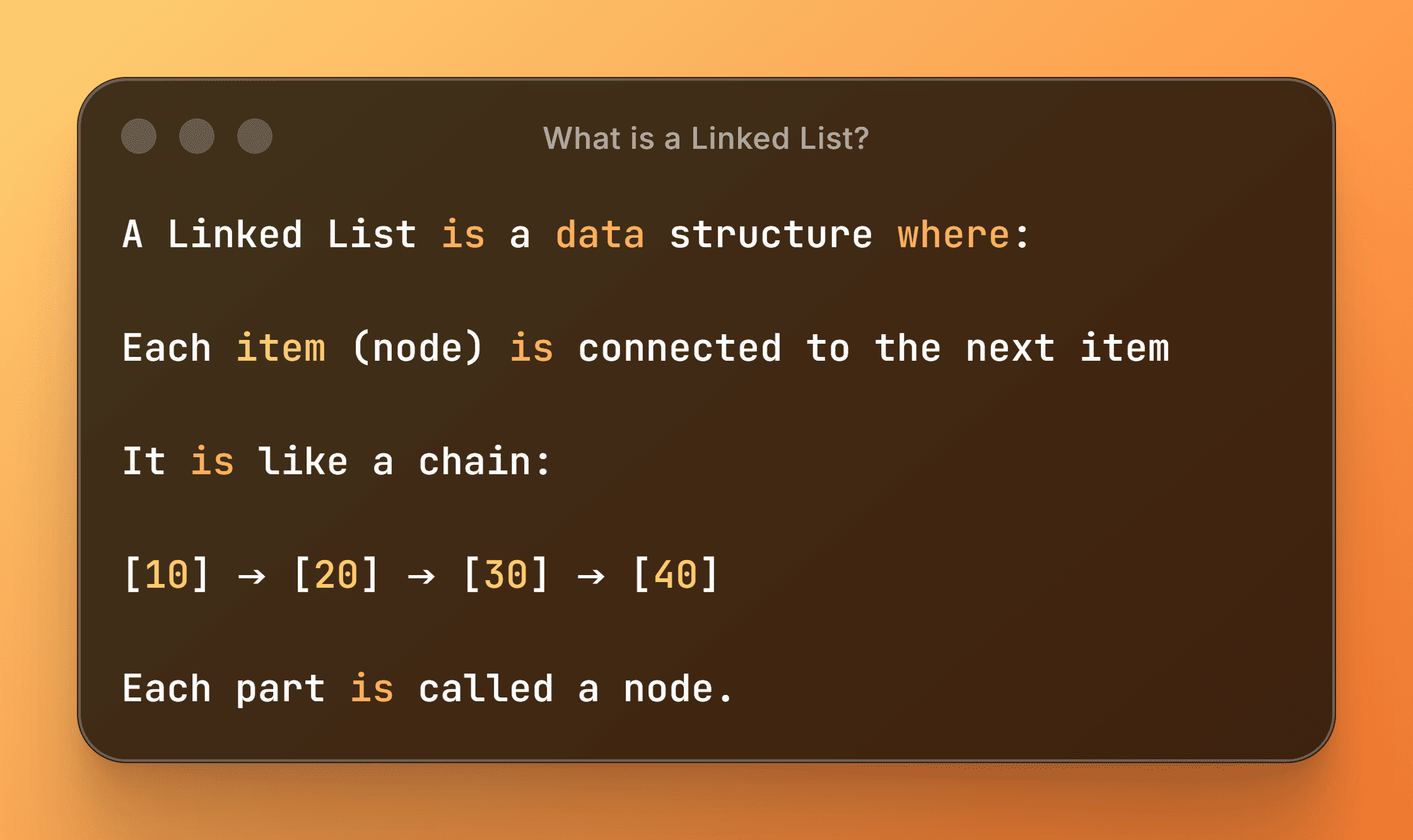 Linked List